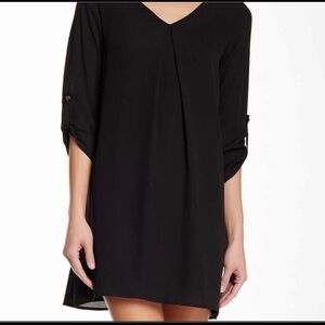 - Soprano Black Dress! Button up sleeve! Size Large